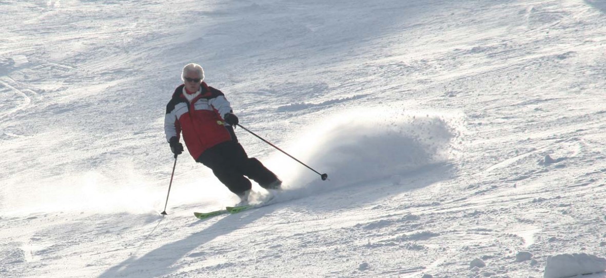 Alle Skihänge werden beschneit